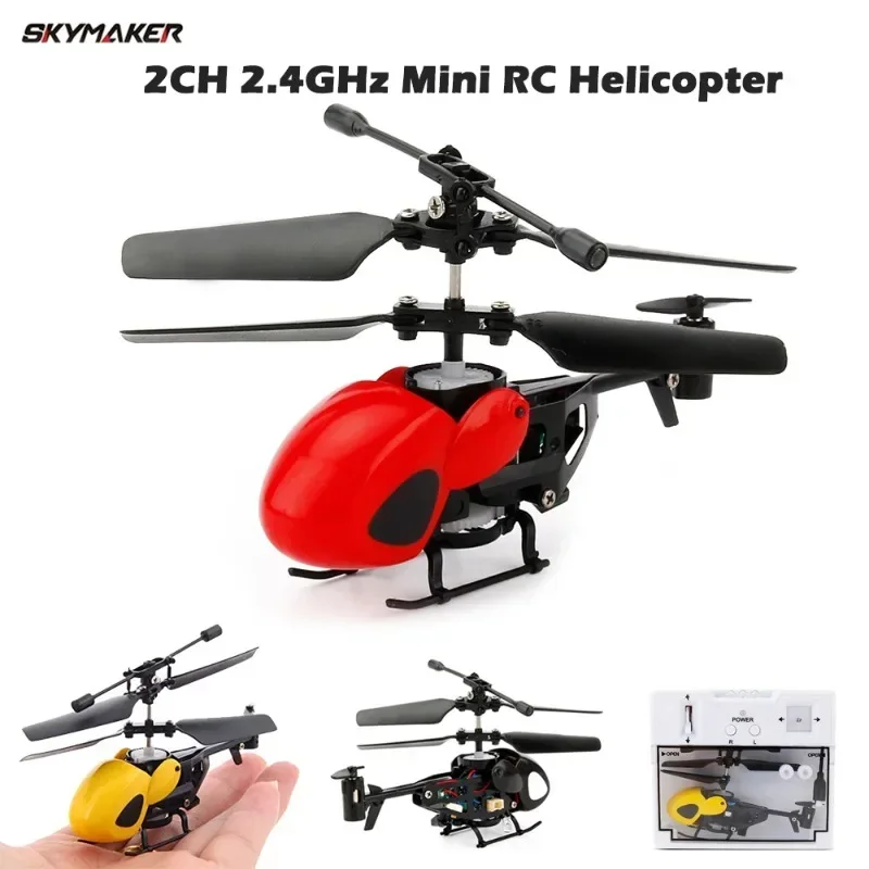 NEW RC Mini Helicopter 2CH Portable QS5012 with 610 Brushed Motor RC Mini Helicopter for kids Gift Christmas Remote control toy
