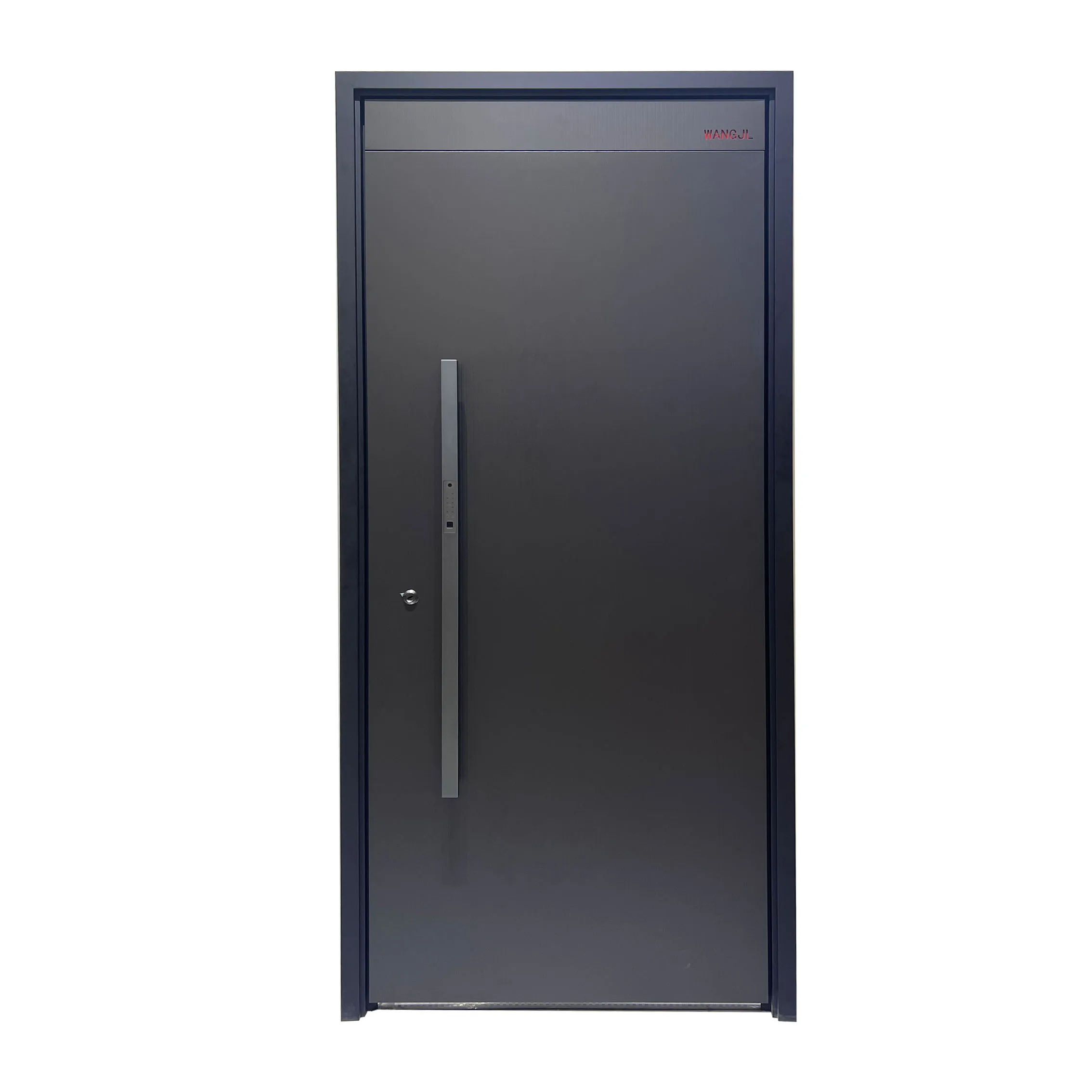 Hot Sale Modern Exterior Metal Anti-Theft Door Stainless Steel Hinged Security Front Entry Doors