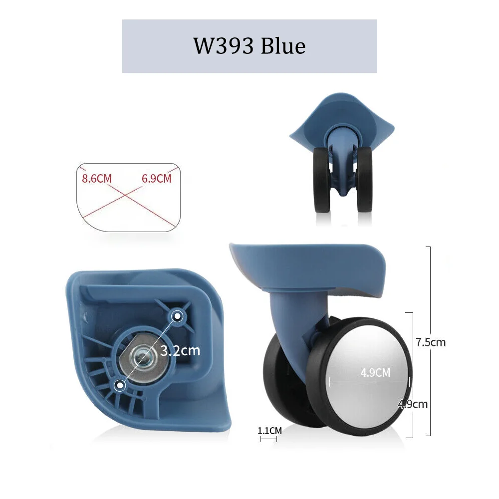 W393 Luggage Wheel Accessories Replace Tool Case Business Box Repair Universal Practical Silent Wheel Anti-Wear Roller Part