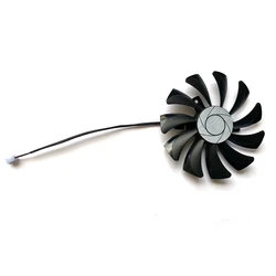 Placa gráfica Ventilador de refrigeração, 85mm, HA9010H12F-Z, XY-D09010SM, DC12V, 2Pin para MSI, GeForce GTX 1650, AERO, ITX, 4G OC, ventilador GPU