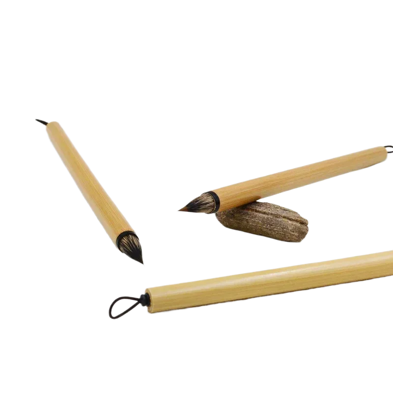 Chinese Traditional Calligraphy Pen Set Exquisite  Rabbit Hair Hard Writing Brush for Regular Script Tinta China Caligrafia