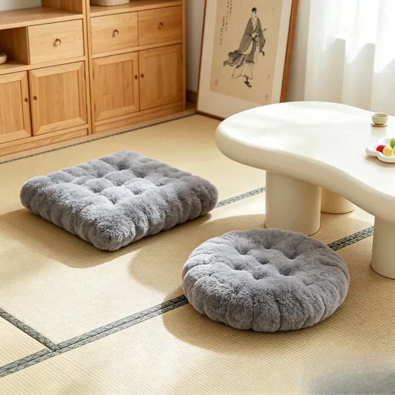 2pcs/ste Thickened Cookie Cushion Seat Pad for Office Chair Sofa Tatami Durable Home Chair Cushion