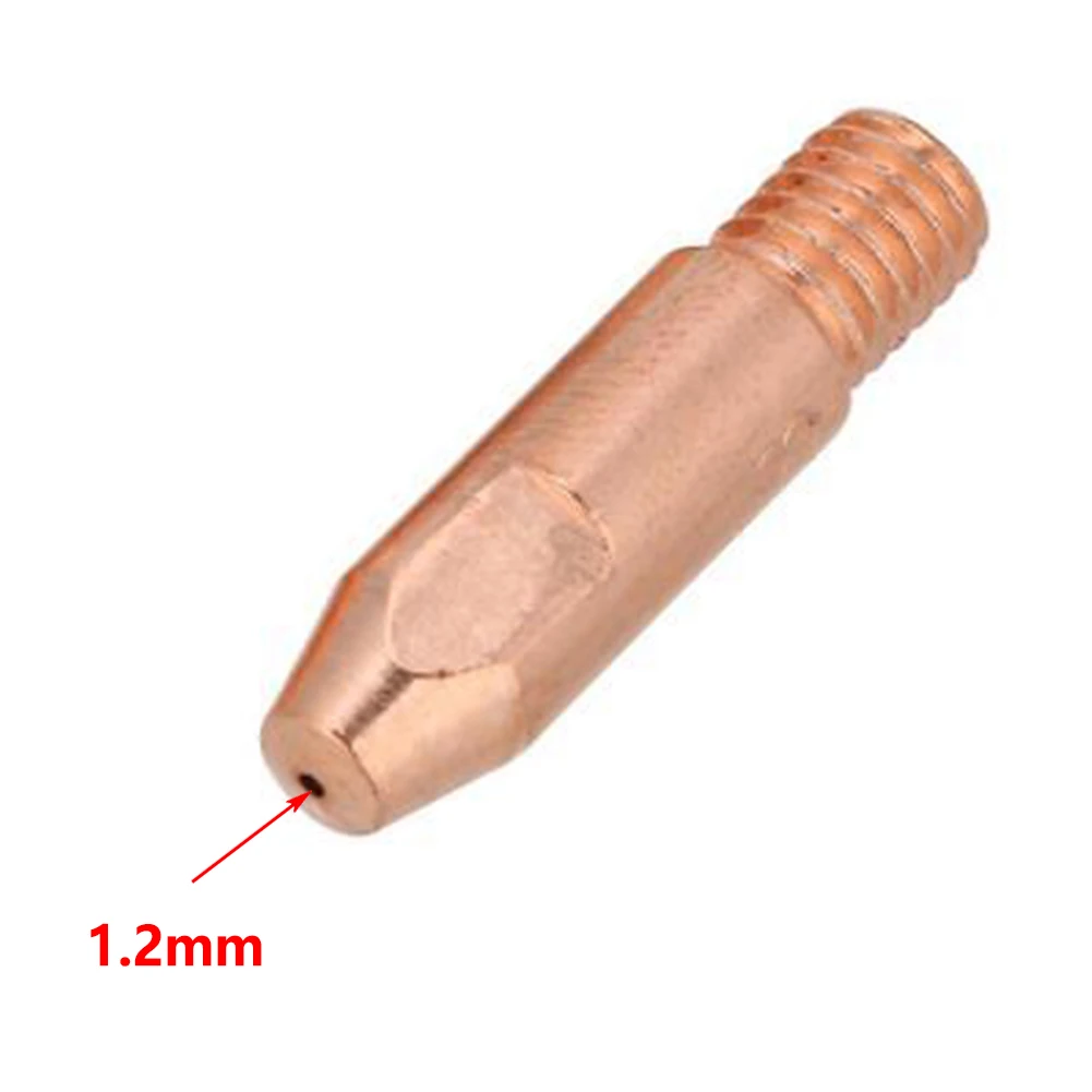 Welding Tools Copper Contact Metalworking Welding Torch 0.8/1.0/1.2mm Copper Contact For Binzel 24KD High Quality