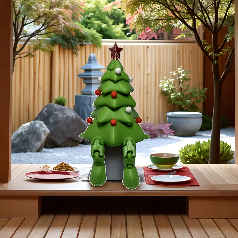 قطعة واحدة [مسطحة 21D]، زينة شجرة عيد الميلاد المطبوعة ثلاثية الأبعاد للعطلات مثل عيد الميلاد ورأس السنة الجديدة والهالوين وأعياد الميلاد.