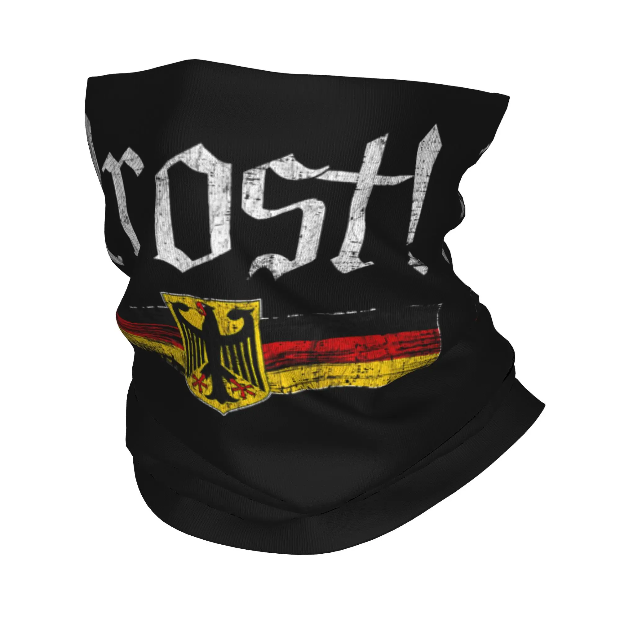 Oktoberfest Prost German Drinking Beer Bandana Neck Gaiter Balaclavas Wrap Scarf Printed Octoberfest Headwear Multi-use Adult