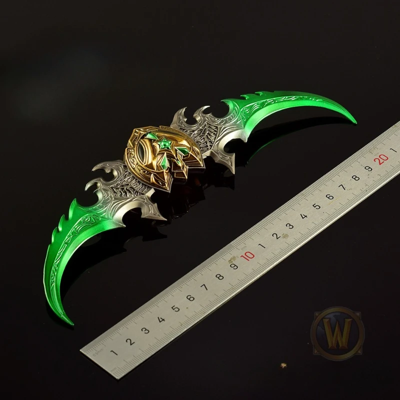 22Cm Nieuwe World Of Warcraft Game Figuur Perifere Metalen Vakmanschap Model Props Desktop Versieren Ornamenten Verjaardagscadeautjes Speelgoed