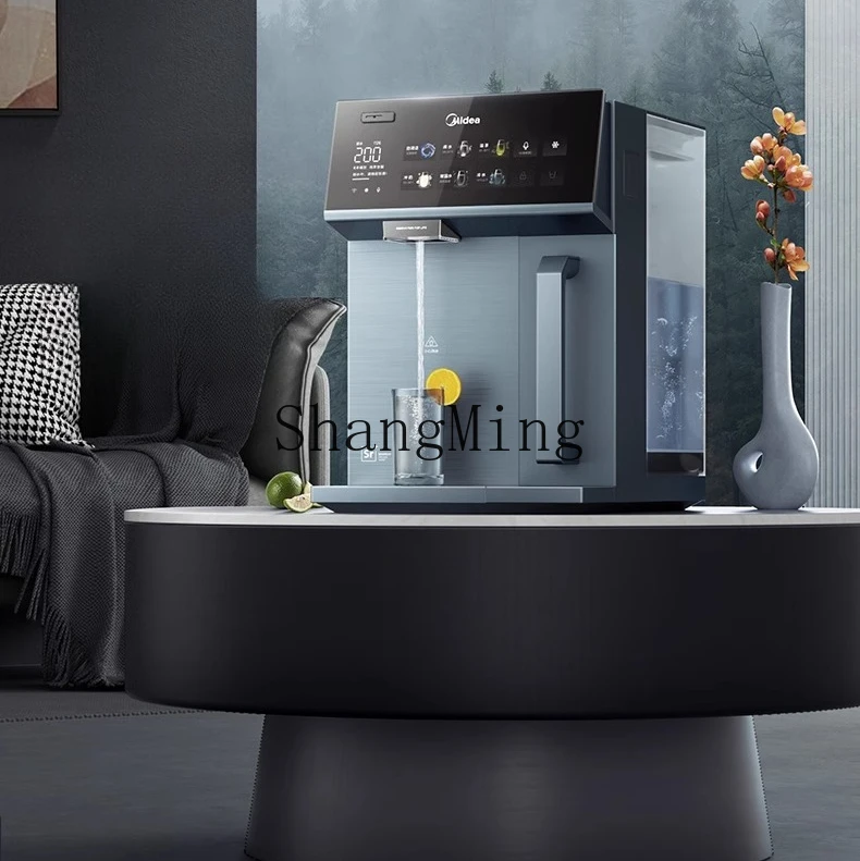 ZYY เครื่องกรองน้ําตั้งโต๊ะในครัวเรือนเครื่องทําน้ําดื่มโดยตรงเครื่องทําความเย็นและเครื่องทําความร้อนแบบบูรณาการ