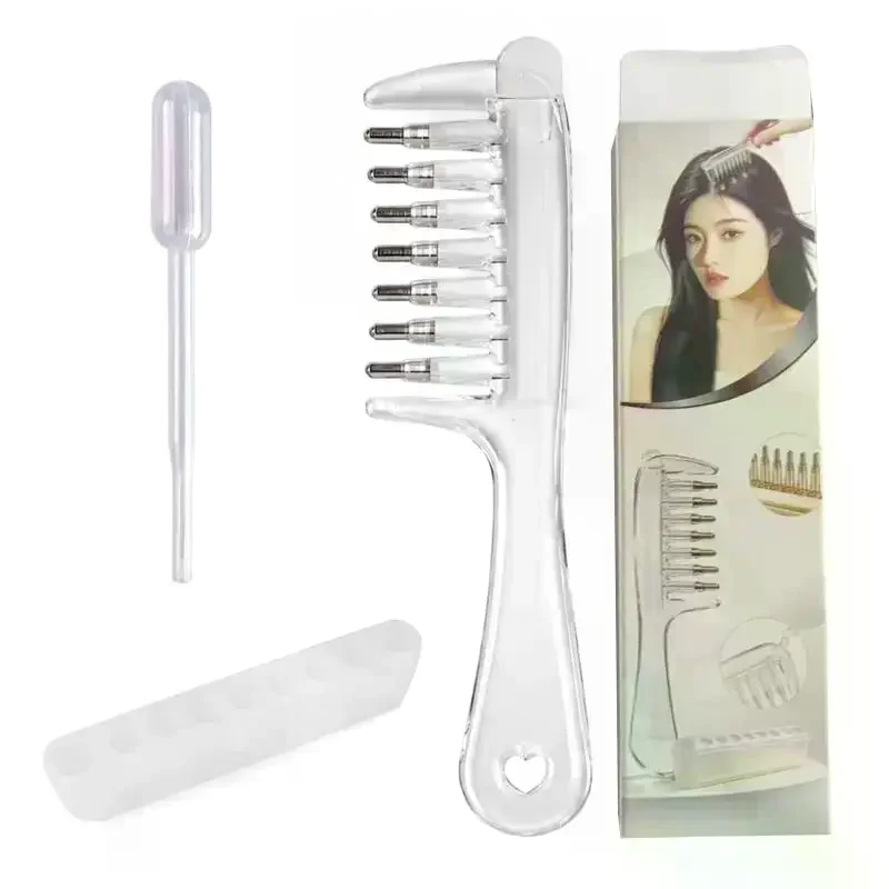 Function Mini Portable Head Applicator Hair Care Anti Frizz Firming Scalp Nourish Anti Static Multi