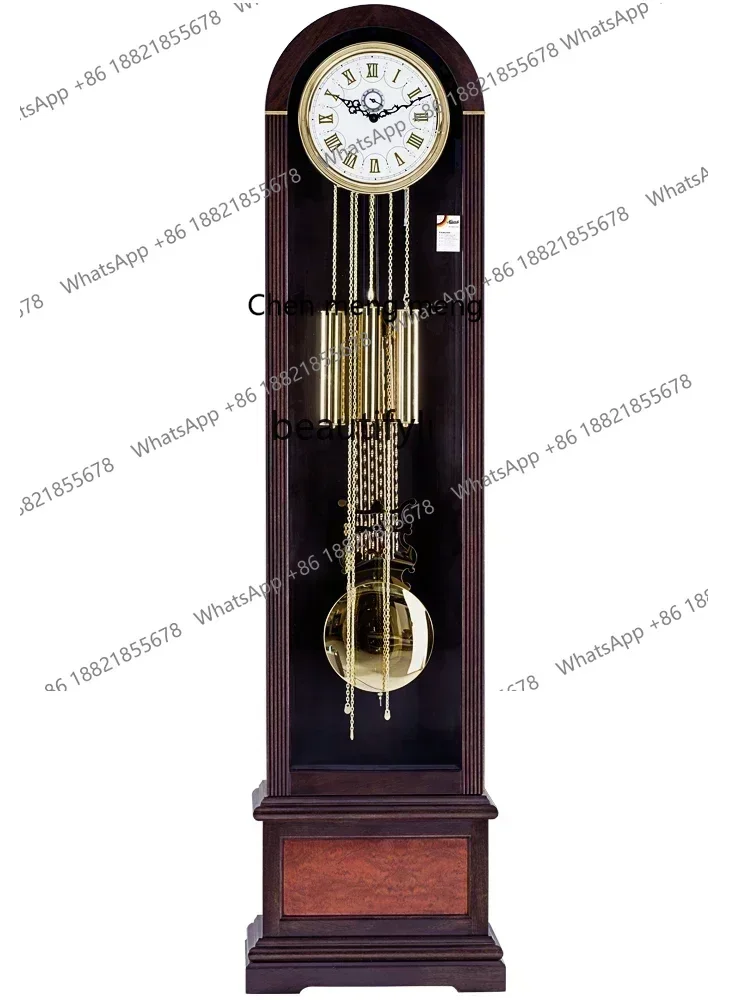cn8350 LHY A  European Style the Grandfather Clock Living Room German Hermle Movement Simple Mechanical Floor Clock the Grandfat