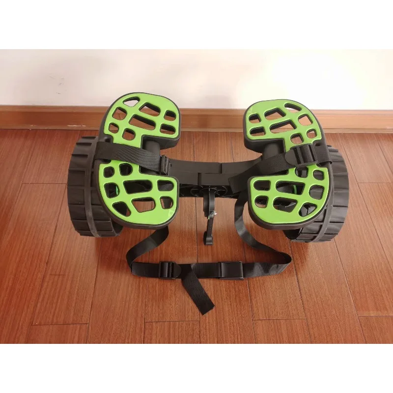 High-end plastic trailer adjustable kayak platform boat tie boat two-wheel trailer mobile beach trailer assembly model