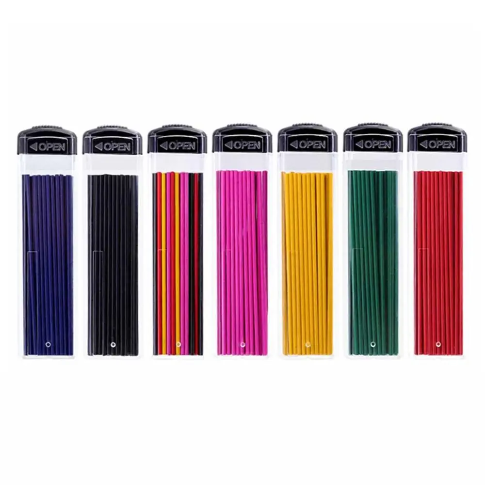 30pcs/Box 1.3mm Automatic Pencil Lead Refill Colored Replaceable Mechanical Pencil Refills Mechanical Pencil Replacement Refill
