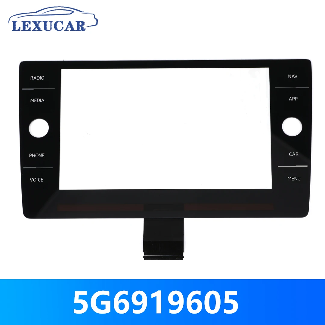 8 inch Glass Touch Screen Panel Digitizer 60 Pins for 5G6919605B 5G6919605A for VW Golf MK7 Golf 7 Passat B8 Polo MK6