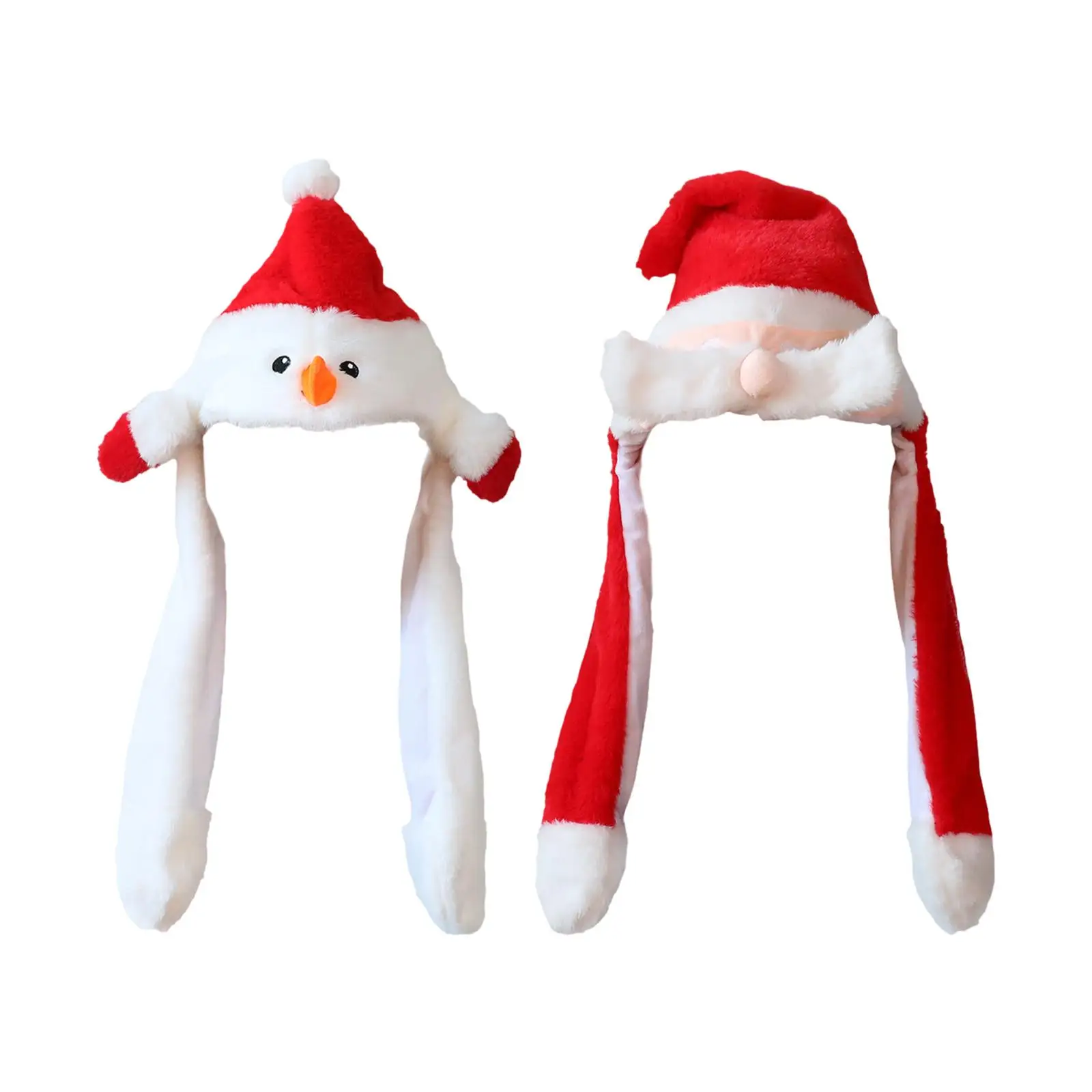 Chapeau de Noël mignon et doux, couvre-chef de costume de Noël, chapeau de cosplay pour enfants et adultes, chapeau de saut mobile pour habiller les vacances