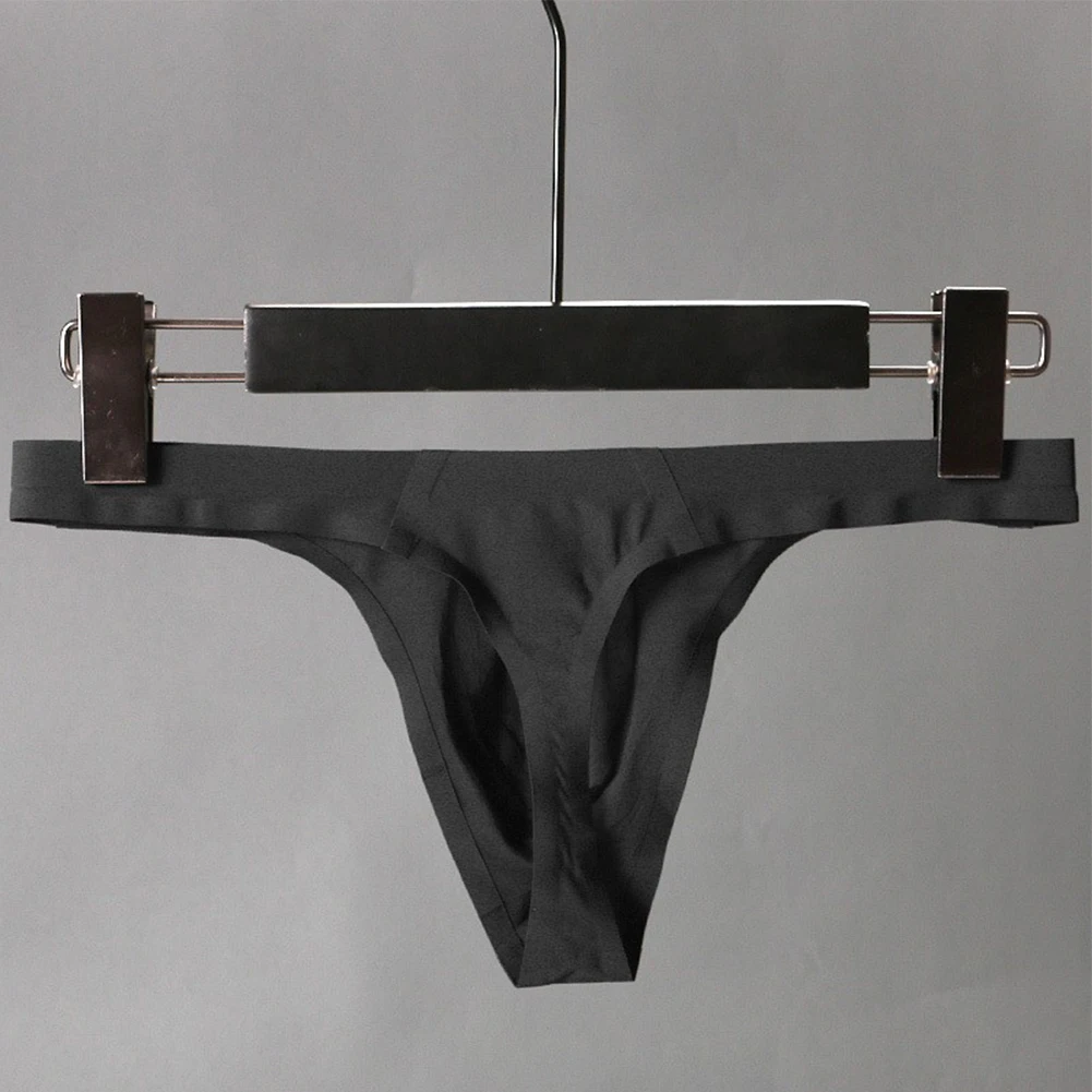 

Трусы из ледяного шелка, дышащее нижнее белье, повседневная одежда, ночное белье, всесезонная выпуклая сумка, удобная посадка, размеры M-2XL