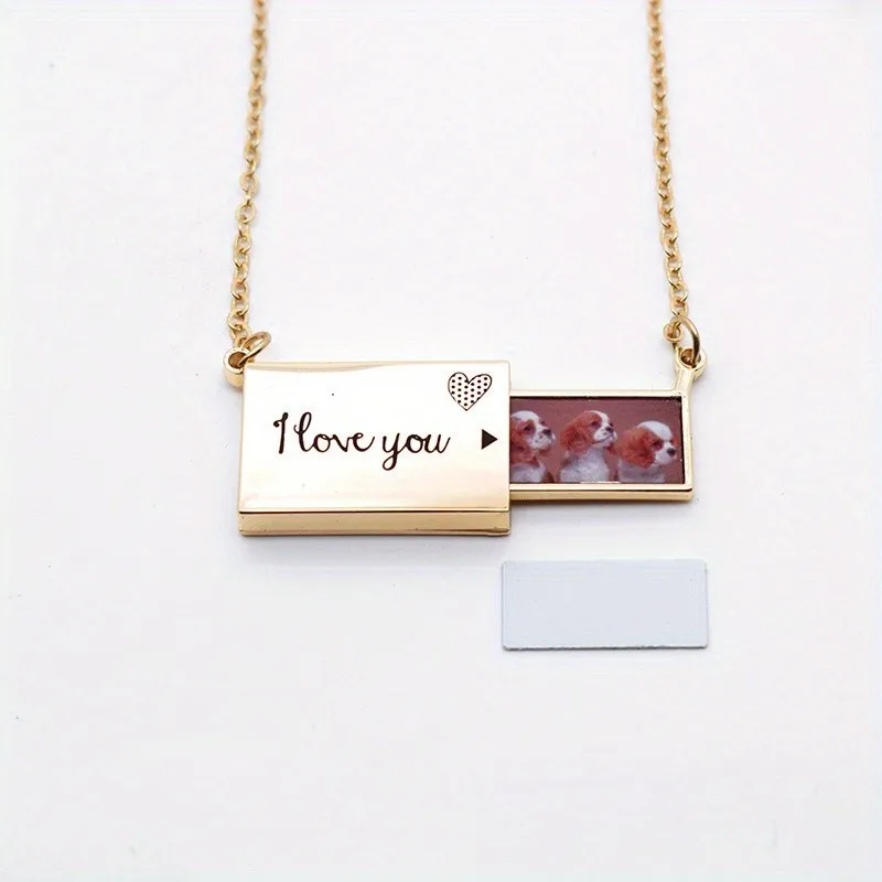 Personalized Picture Necklace Customized Name Fashion Necklaces Suitable for Different Neck Circumferences and Dressing Style
