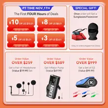 Bluetooth Motorcycle Helmet Intercom #5