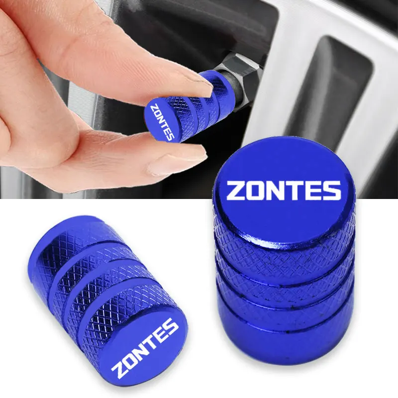 For ZONTES 310R/X/T/V/M 250 ZT250-S Motorcycle Parts Wheel Tire Valve Stem Cover Seal Cover CNC Aluminum Alloy