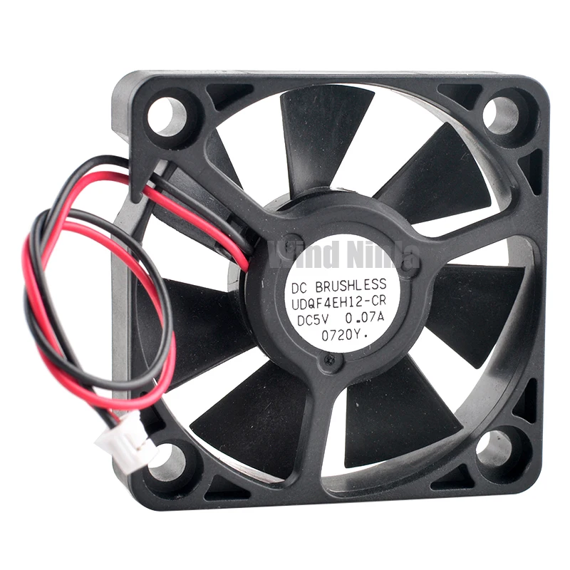 UDQF4EH12-CR 4cm 40mm Cooling Fan 40x40x10mm DC5V 0.07A 2-Pin Detachable Blades Quiet Fan for Routers Efficient Heat Dissipation