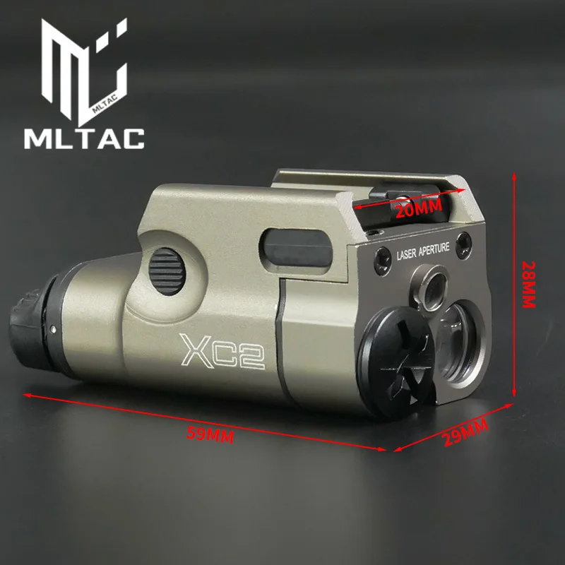 전술용 SF XC2 XC1 X300 X300U 플래시라이트 야외 무기 사냥용 20MM 레일 G17 G18 19 권총용 걸이형 총 램프 액세서리