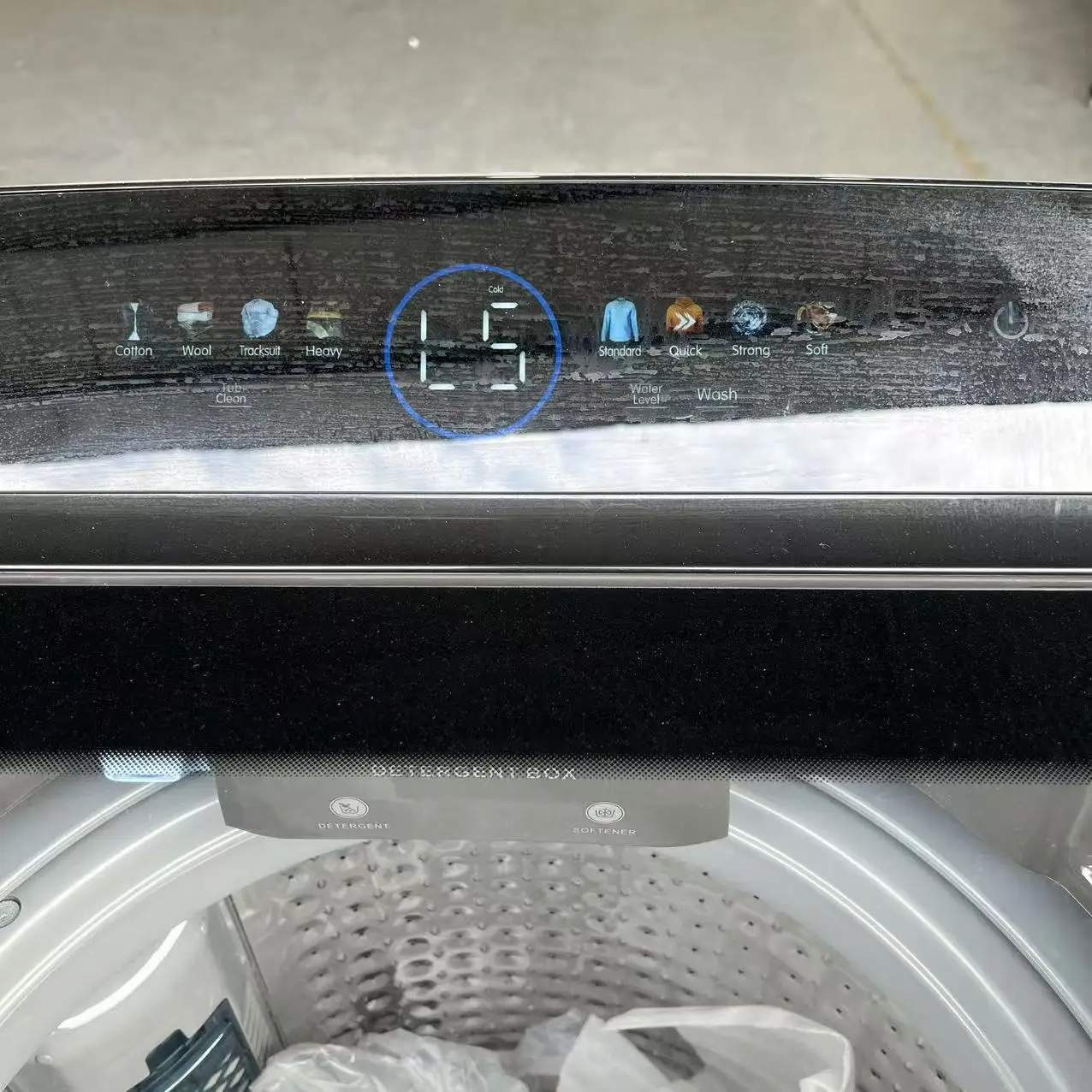 Large Capacity Top Loading Washing Machine 25kg 38kg Household&industrial Whopping Top Loader Touch Screen with Cold&hot Water