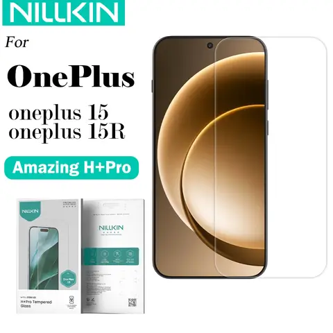 NILLKIN For OnePlus 15 15R H + Pro Series Screen Tempered Glass 9H Anti Explosion Screen Protector Film