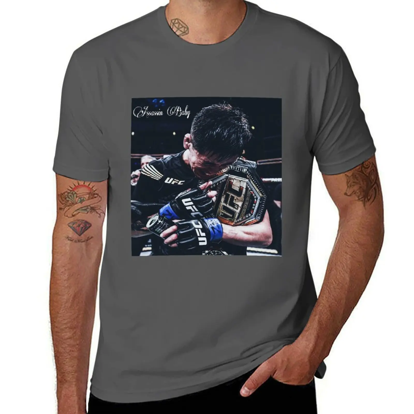 

Brandon The Baby Moreno Assassin T-Shirt All Match Basic Short Sleeve Top