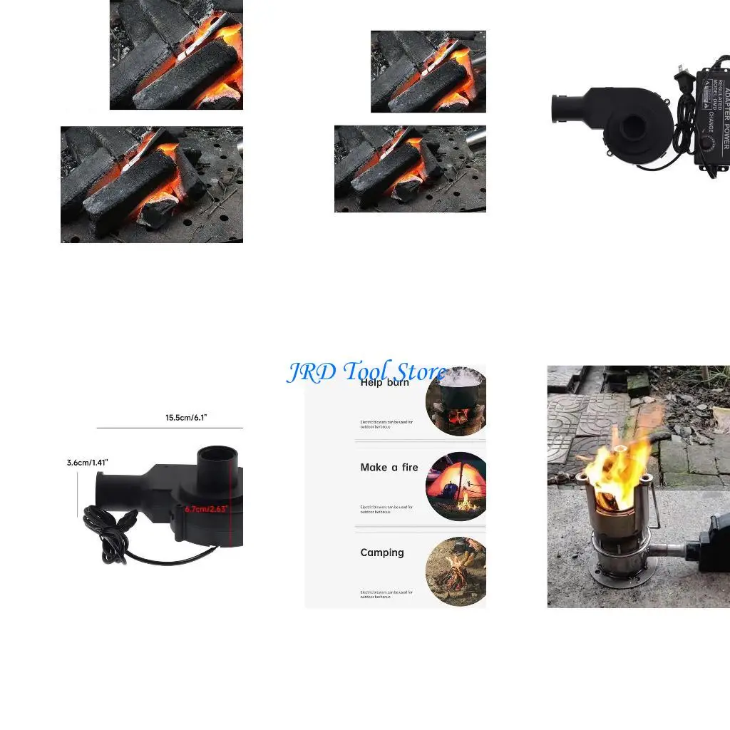 A2UD 155x98x67mm fan 12V مع وحدة تحكم السرعة AC 100V 240V ، استبدال منفاخ الهواء الطرد المركزي السنجاب