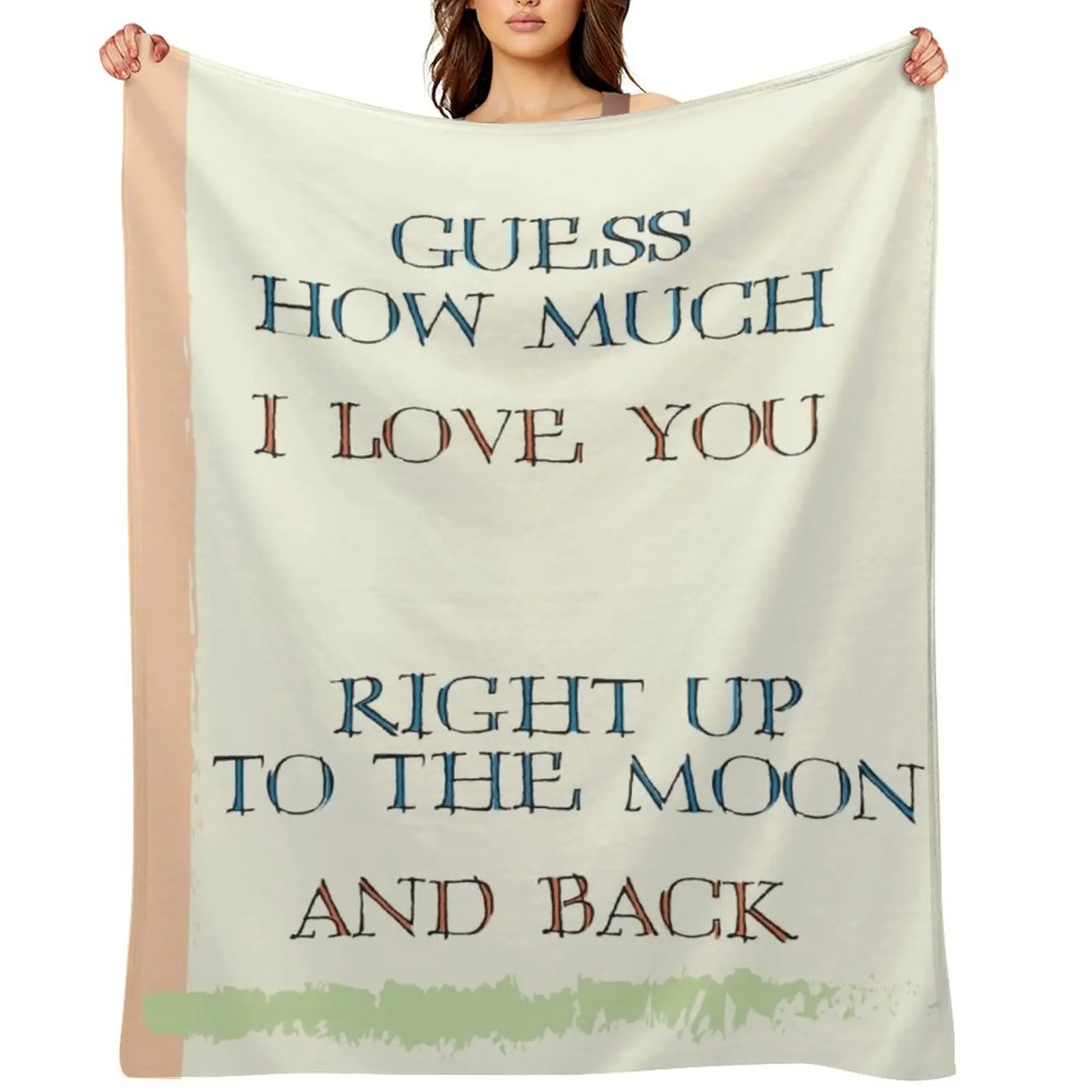 

Guess How Much I Love You Throw Blanket Thin Summer Bed Thermal Blankets