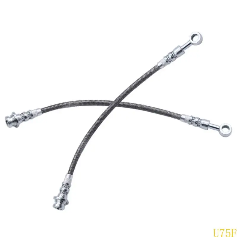 

U75F Professional Car Braided Brake Lines Stainless Steel Braided Hoses H1717SSPAIR