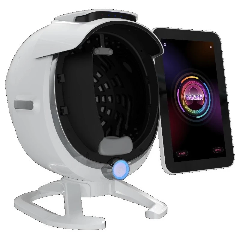 Intelligente 3D UV-huidanalysatormachine voor schoonheidssalons Draagbare spa-apparatuur met EU-stekker gezichtsverzorgingsanalysator