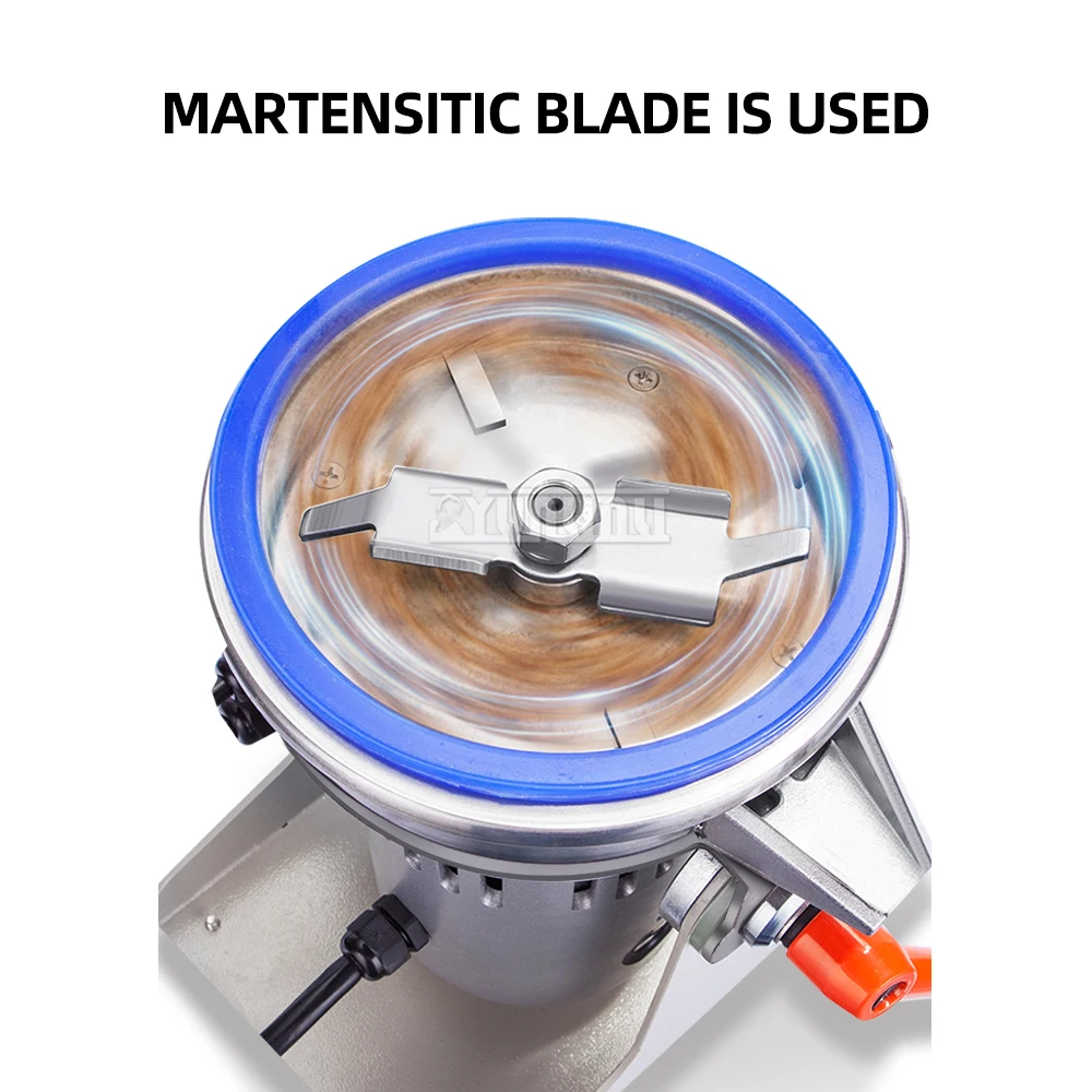 Commercial Ultrafine Pulverizer Electric Powder Grinder Air Flow Grinding Machine Blender Processador De Alimentos Elétrico