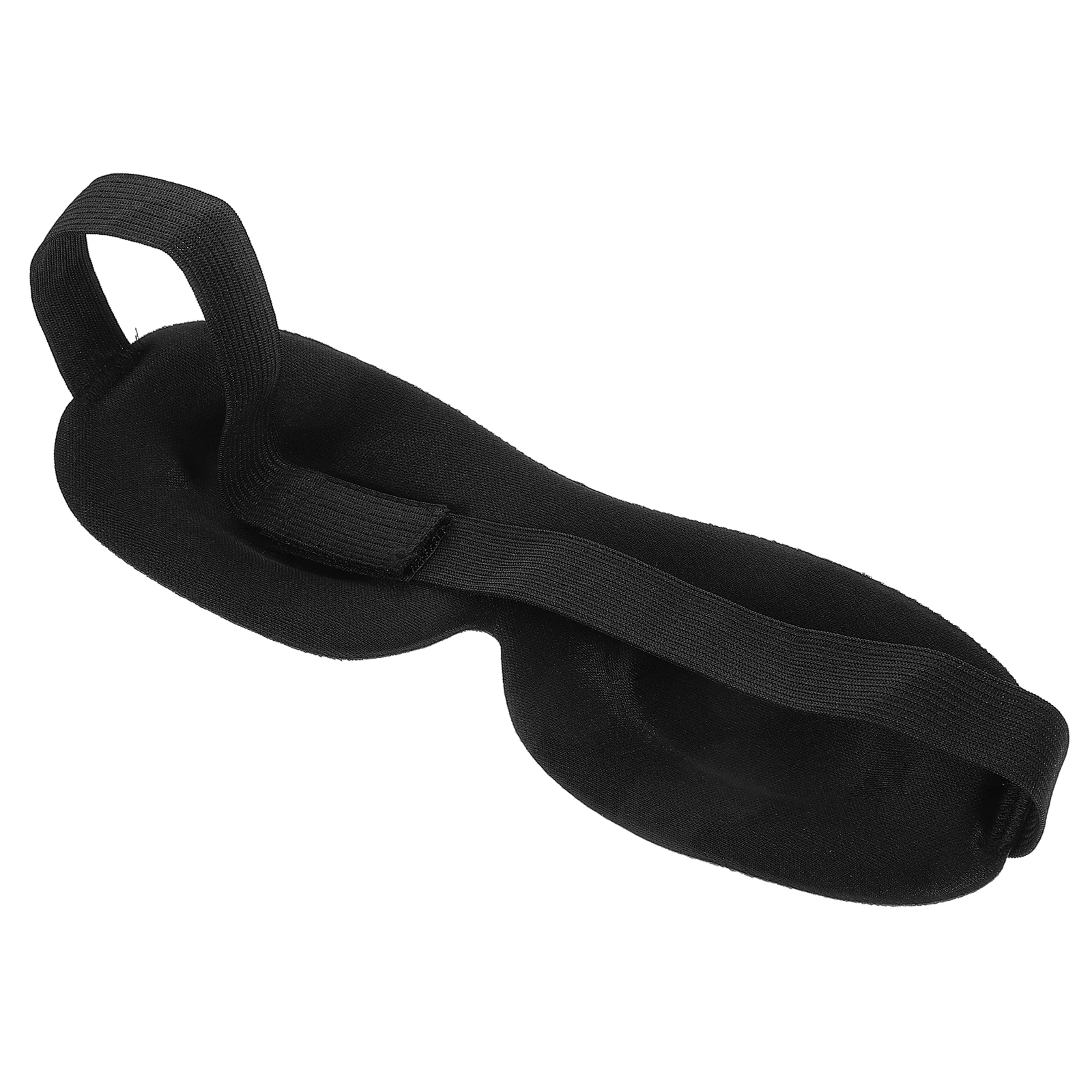 Masque pour les yeux pour dormir, nuances noires, masque de sommeil, bande élastique, utilisation unisexe, facile à laver, sec, Stress du visage