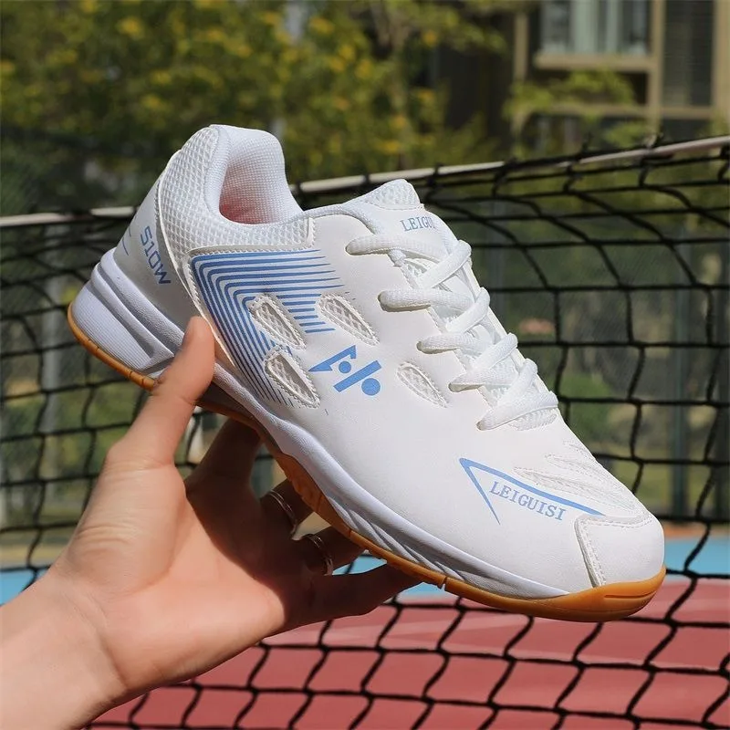 

Original Brand Men Woman Gym Badminton Shoe Professional Table Tennis Shoe Designer Big Size Anti Slip Tennis Shoe
