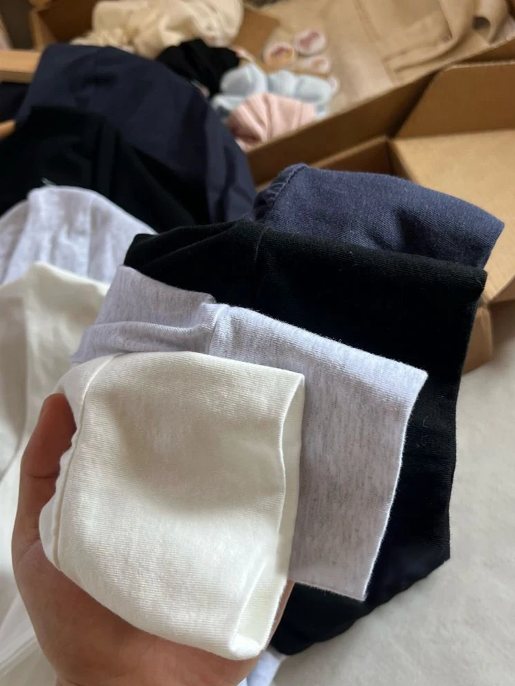 Raw Trim Thin Long Sleeve T-shirt Women Autumn Sexy O-Neck Cotton Slim Tshirts Solid Simple Sweet Basic Y2k Tees Female Clothing image 5