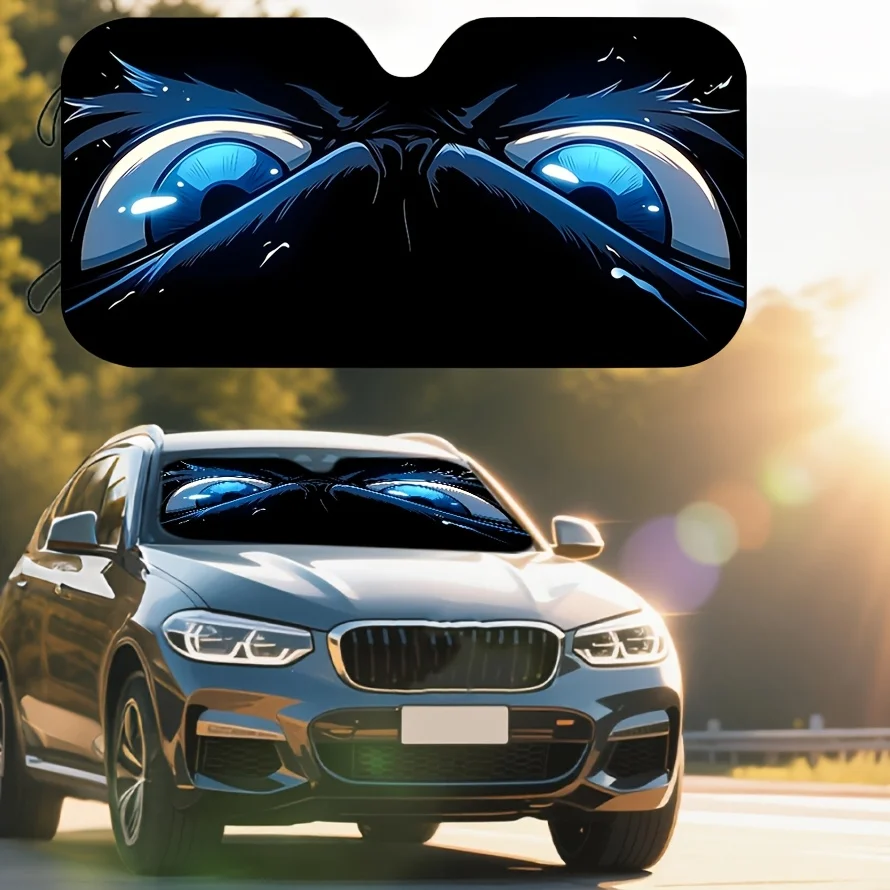 1pc Car Windshield Glass Sunshade, High Efficiency Thermal Insulation And Sun Protection, Protect The Car From Direct Light, Sui