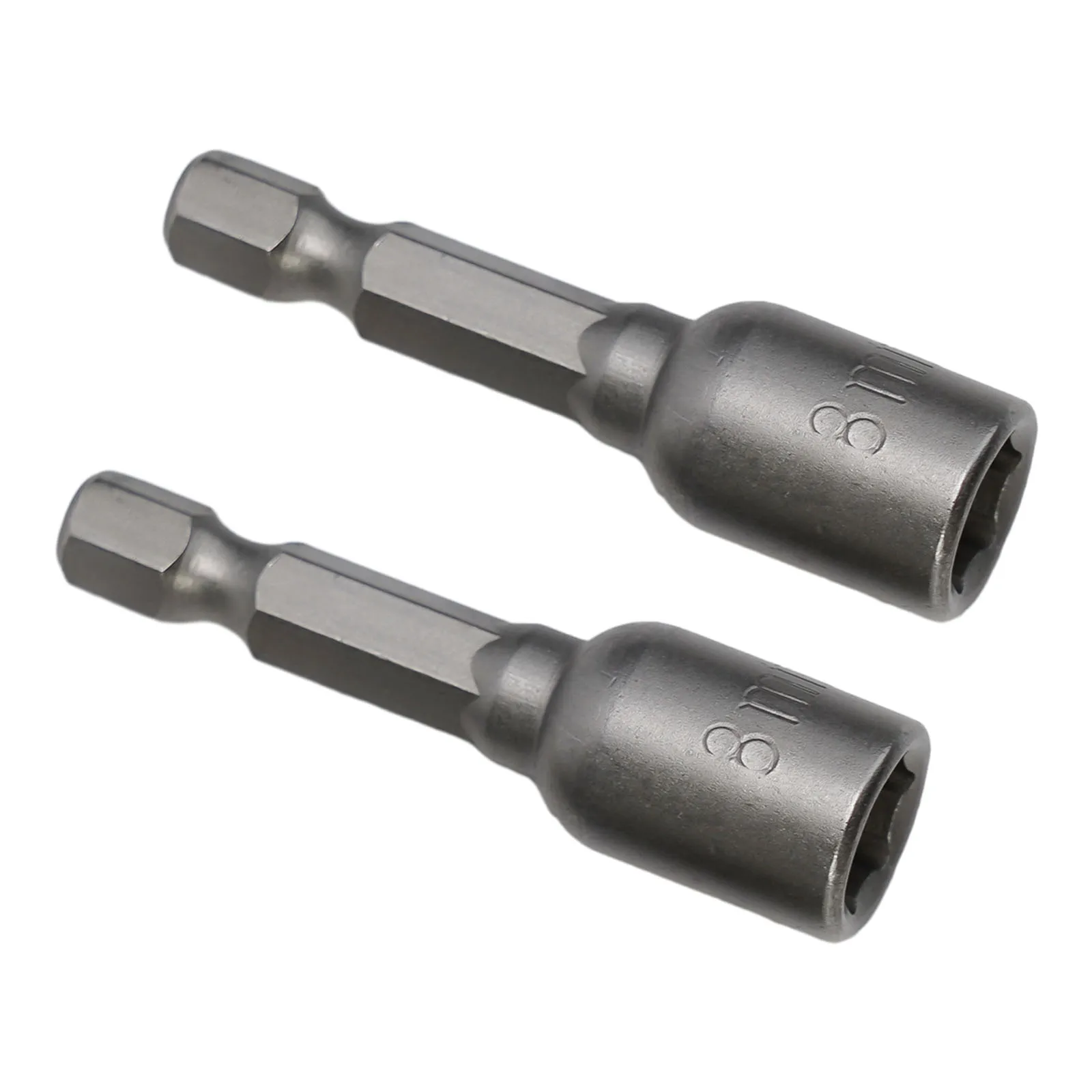 Soquete de motorista porca magnética, chave de fenda, Hex broca elétrica, 6mm, 7mm, 8mm, 9mm, 10mm, 11mm, 11mm, 12mm, 13mm, PCes 2