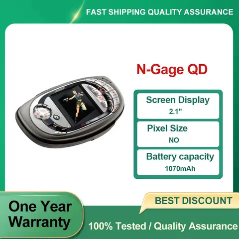 Refurbished Unlocked N-Gage QD  Bluetooth  Loudspeaker Phone English Keyboard Good Condition