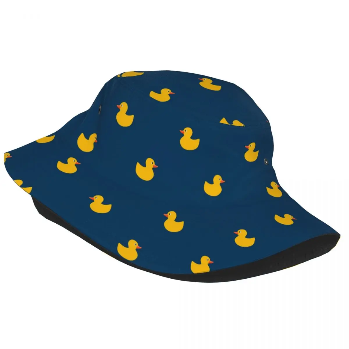 Duck Pattern Bucket Hats for Women Men Summer Travel Animal Field Hat Street Foldable for Outdoor Sport Fishing Hats Bob Hat