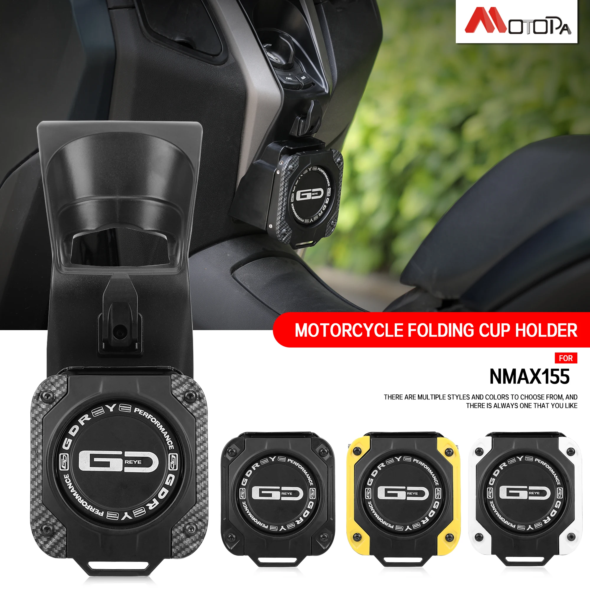 

Motorcycle for NMAX155 Special bracket with stand for water cup For YAMAHA NMAX155 NMAX 155 Beverage Water Drink Cup Holder
