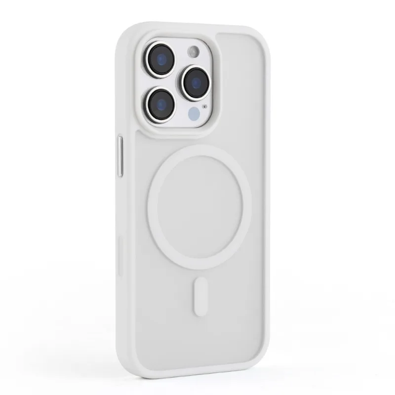 For IPhone 16 Skin-Feeling Magnetic Mobile Phone Case with Smart Touch Buttons and AI - Enabled Camera Buttons