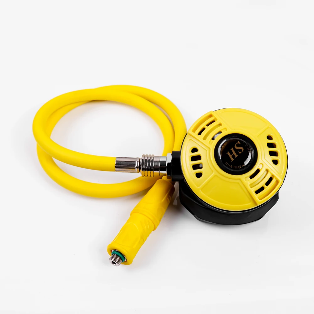 DEDEPU Scuba 1st & 2nd Stage DIN Diving Octopus Regulator Set Plus Submersible Gauge For Professional Divers