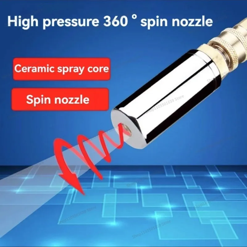 For Industrial Ultra-high Pressure Cleaner Accessories 360 Degree Rotating Nozzle 5000PSI 040