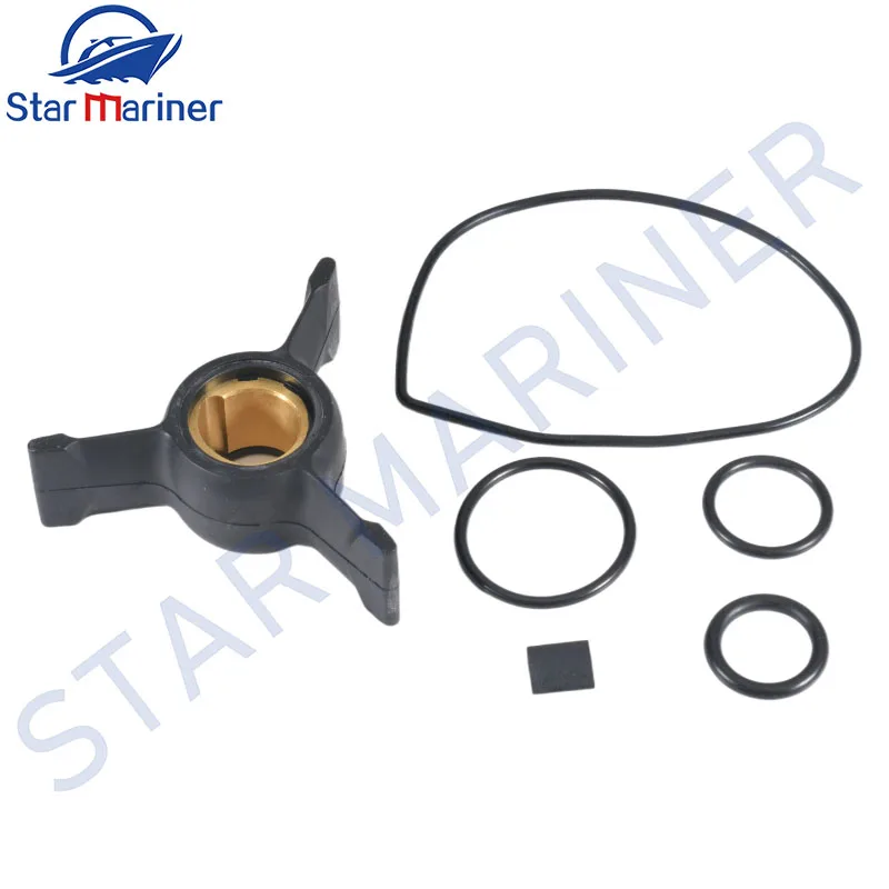 437059 432941 Water Pump Impeller with Key for Johnson Evinrude Outboard 33 35 40 45 50 55 60 65 70 HP 765350 89790 18-3104