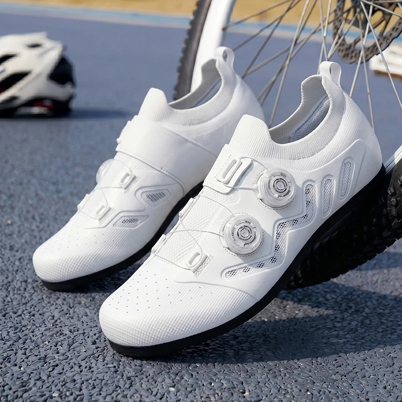 

Road cycling shoes, bike lock shoes, race-level lightweight cycling shoes, unisex cycling shoes with rubber soles
