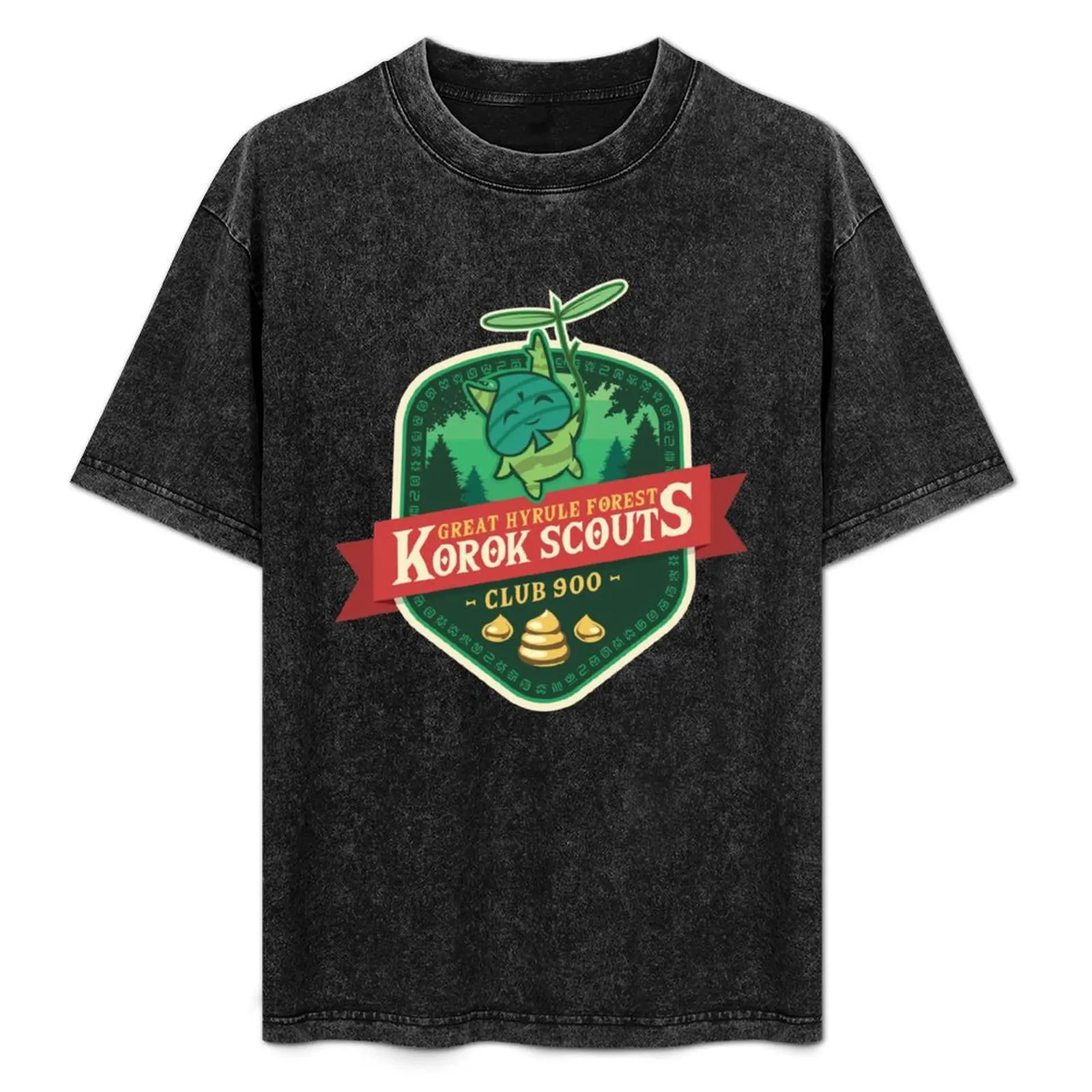 

Korok Scouts T-Shirt Relaxed Fit Casual Short Sleeve Top
