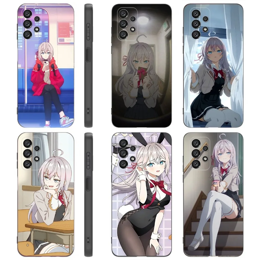 

Alisa Mikhailovna Kujou Phone Case For Samsung Galaxy A91,A80,A73,A72 ,A71,A53A52,A32 ,A31A22,A21s,A20,Black Cover