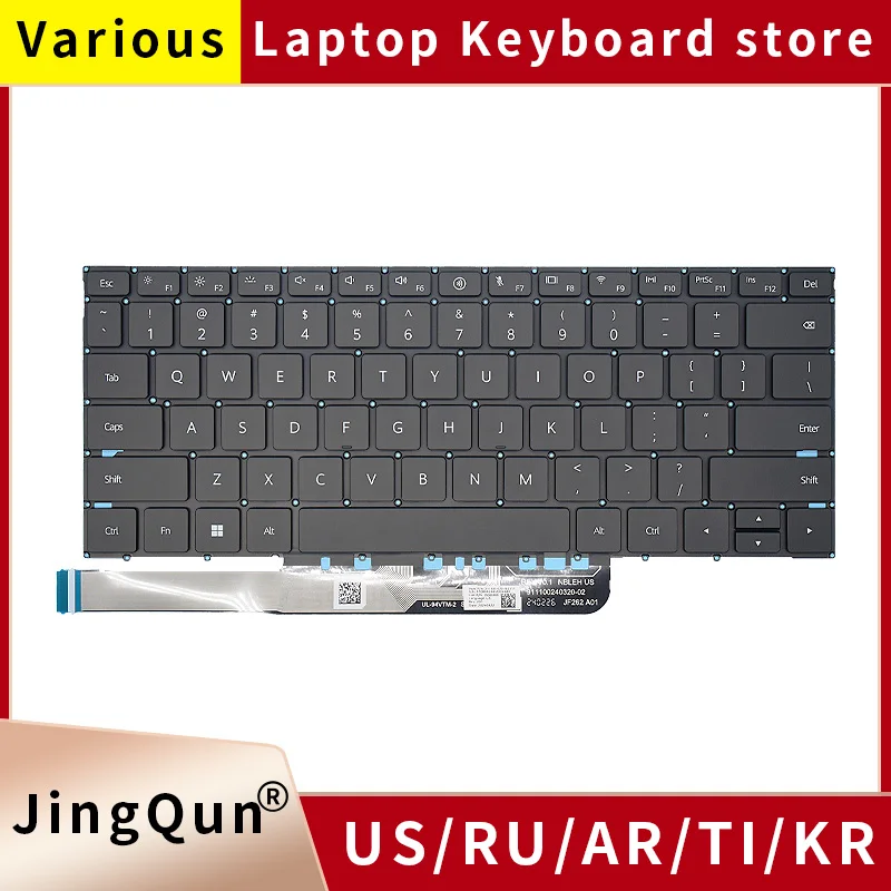 New RU/Russian keyboard For Huawei Madebook D14 D15 2023 MDF-16 MDG-16 MDG-24 x Pro D14 SE 2023 MRGF-16 G540-042/078 FLMH-16