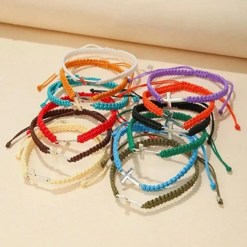 12Pcs/set Hand woven bracelet Pair bracelet Couple Summer Jewelry Bracelet Girl Teen Bracelet