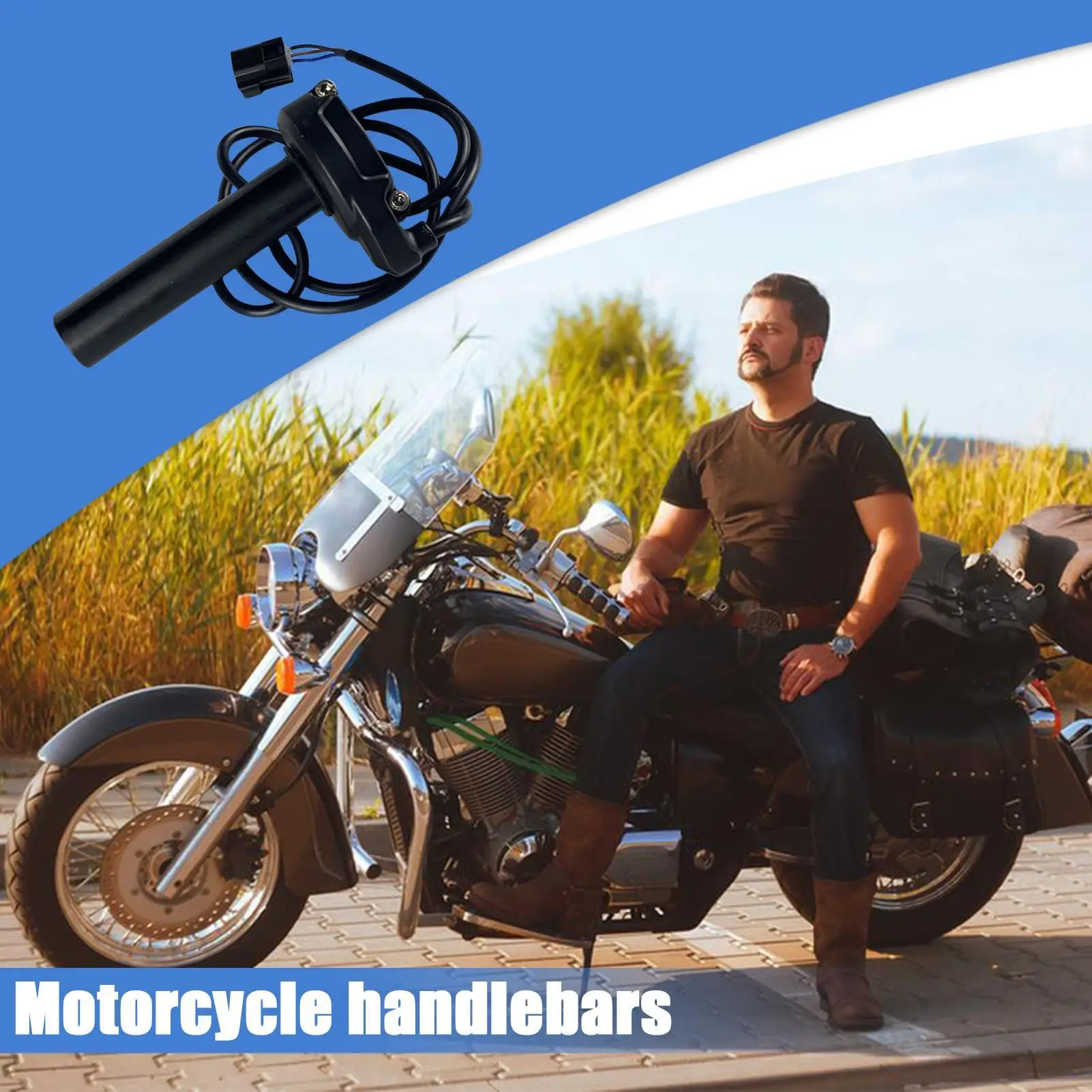 

For Sur-Ron Surron Light Bee SX Dirt Bike Handlebars Motorbike Smart Grips Ergonomic Motorcycle Electronic Handlebars With