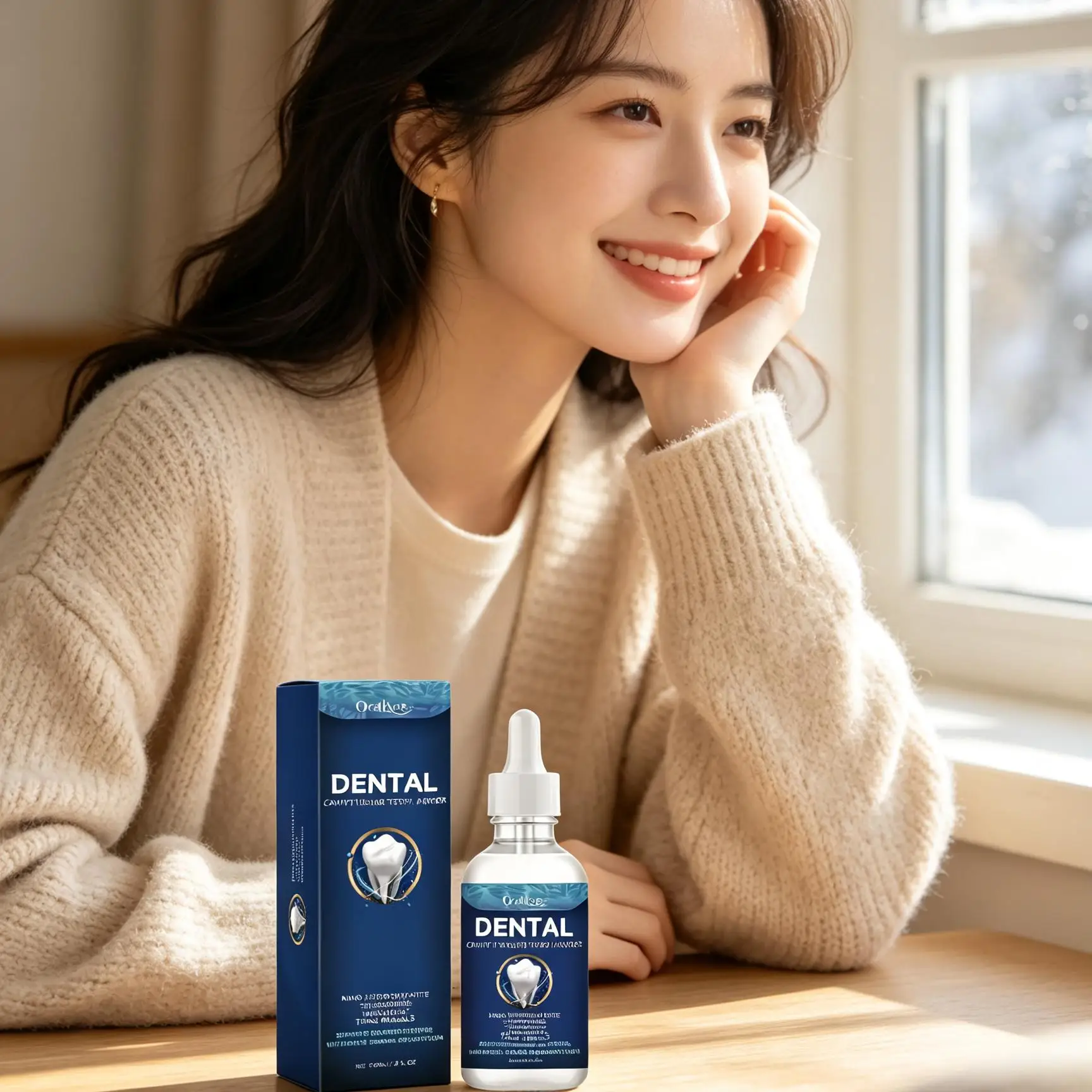 Tooth Armor Liquid Nano-Hydroxyapatite Plaque Remover Repairing Cavities Brighten Teeth Whitening Serum for Sensitive Teeth Care